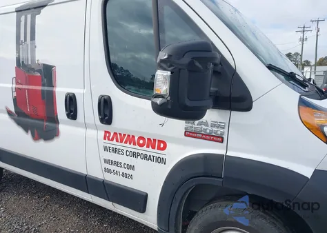 2022 Ram Promaster 2500 High Roof 136 Wb from USA, damaged, VIN 3C6LRVCG5NE110878